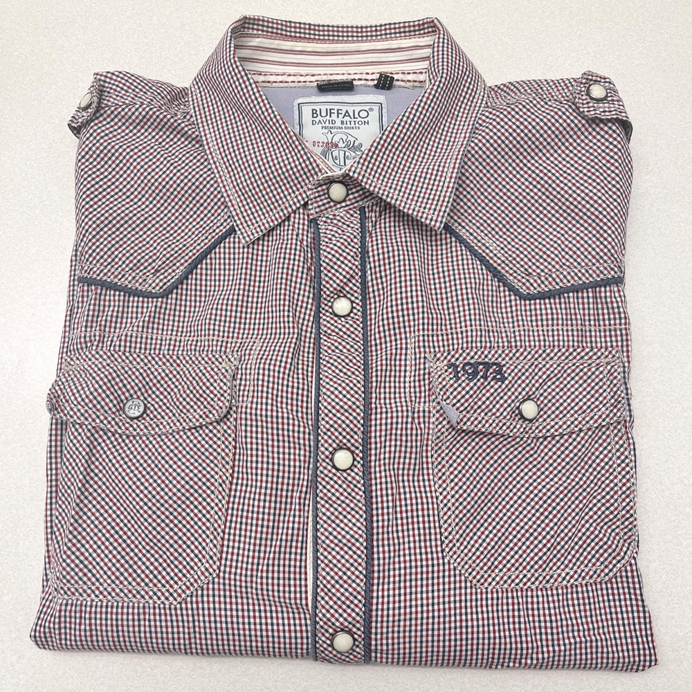 Buffalo David Bitton Shirt Sleeve Shirt